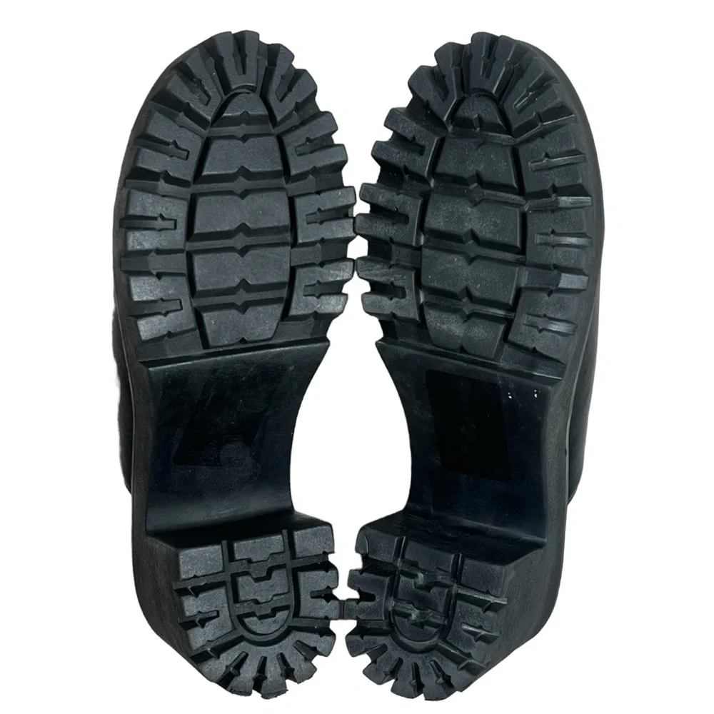 Steve Madden Black Platform Mules - Picture 5 of 13